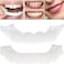 Natural Tooth Cover Silicone Perfect Smile Veneers - Upper &amp; Lower Beauty Tool for Men &amp; Women - Comfortable, Durable False Teeth for Instant Smile Enhancement