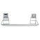 Premium Stainless Steel Bathroom Shelf, Towel Hanger, and Tumbler Holder - Multi-Function Bathroom Accessories for Space-Saving Storage
