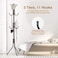 Standing Entryway Coat Rack with Hooks &ndash; Coat Tree Hat Hanger Holder, Jacket Umbrella Stand, Metal Base for Home, Office, Hallway, Entryway Organization
