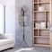 Standing Entryway Coat Rack with Hooks &ndash; Coat Tree Hat Hanger Holder, Jacket Umbrella Stand, Metal Base for Home, Office, Hallway, Entryway Organization
