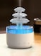 Rain Cloud Humidifier Water Drip - 2-in-1 Essential Oil Diffuser with 7 LED Colors, Mushroom Cloud Diffuser, 500ml Ultrasonic Cool Mist Humidifier for Sleep