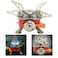 Portable Camping Gas Stove &ndash; Dual Fuel Mini Square Stove for Propane or Butane &ndash; Compact Gas Burner for Outdoor Cooking, Hiking, Backpacking, and Camping