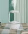 Cool Mist Humidifier for Bedroom with Cute Water Drops &amp; Light Effects   Small Room Air Diffuser for Baby, Home, and Office