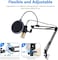 Microphone Kit with V8 Sound Card - Professional Condenser Microphone Bundle for Studio Recording, Broadcasting, and Mobile Live Streaming