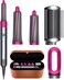 Dyson Airwrap Styler Complete - Nickel/Fuchsia, All-in-One Hair Styler for Curls, Waves, Smooth Finish &amp; Volume, Multi-Functional Styling Tool
