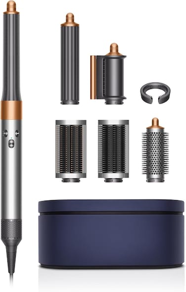 Dyson Airwrap&trade; Multi-Styler Complete Long - Nickel/Copper, All-in-One Styler for Long Hair, Coanda Technology, Curl, Wave, Smooth &amp; Dry with Intelligent Heat Control
