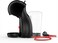 Piccolo XS Pod Capsules Coffee Machine - EDG210.B (Black &amp; Red)   Compact Single-Serve Espresso Maker   Easy-to-Use, Quick Brewing, Compatible