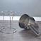 Stainless Steel Piston Funnel with Stand - Multi-Use Confectionery Funnel