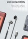 Type-C Digital Wired Headphones, High-Definition Sound, Noise Isolation Earbuds with Mic, 1.2M Braided Cable, Hi-Fi Stereo