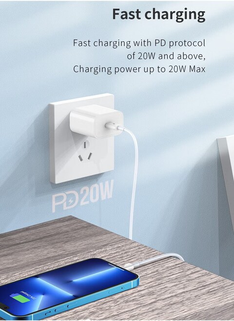 USB A to Micro USB Cable, 1M (3.3ft) Fast Charging &amp; Data Sync Cord, Durable Anti-Swing Wire for Android Phones, Tablets, PS4 Controllers, Cameras (White)
