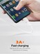 USB A to Lightning Cable - 2.4A Fast Charging &amp; Data Sync Cord for iPhone, iPad, and iPod, 1M White, Durable &amp; High-Speed Lightning Cable for Apple Devices
