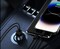USB A Car Charger Adapter 24W Dual Port 12-24V - Lighter USB A Charger for Auto Fast Charging for iPhone Pro Max, iPad Pro, Samsung Galaxy, Xiaomi - Grey
