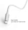 كابل Lightning إلى USB A - 1 متر فضي، شحن سريع ومزامنة بيانات لأجهزة iPhone وiPad وiPod - سلك شحن عالي السرعة لأجهزة Apple