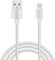 كابل Lightning إلى USB A - 1 متر فضي، شحن سريع ومزامنة بيانات لأجهزة iPhone وiPad وiPod - سلك شحن عالي السرعة لأجهزة Apple