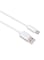 كابل Lightning إلى USB A - 1 متر فضي، شحن سريع ومزامنة بيانات لأجهزة iPhone وiPad وiPod - سلك شحن عالي السرعة لأجهزة Apple