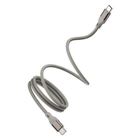 65W Magnetic Type-C to Type-C Fast Charging Cable  100CM Nylon Braided USB-C Cord with Strong Magnetic Connector, PD Quick Charge for MacBook, iPad, Samsung