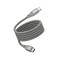 65W Magnetic Type-C to Type-C Fast Charging Cable  100CM Nylon Braided USB-C Cord with Strong Magnetic Connector, PD Quick Charge for MacBook, iPad, Samsung