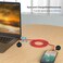 USB Type C to Lightning Cable &ndash; Fast Charging and Data Sync Cable for iPhone &amp; iPad, 6ft Deep Pink Color
