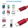 USB Type C to Lightning Cable &ndash; Fast Charging and Data Sync Cable for iPhone &amp; iPad, 6ft Deep Pink Color
