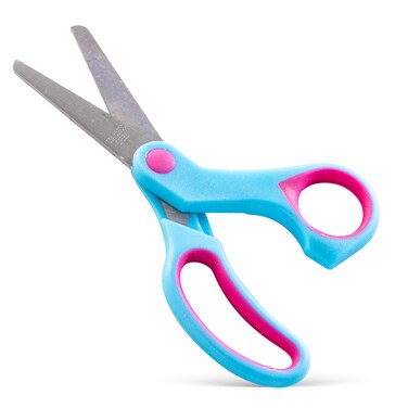 Eazy Kids School Scissors for Kids &ndash; Blue