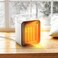 1500W Compact Desktop Heater - 3-Second Rapid Heating   Adjustable Levels   Portable &amp; Energy Efficient   Overheat &amp; Tip-Over Protection   Timer Settings for Bedroom, Office, or Small Spaces