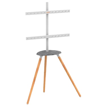 Radiotronics Artistic TV Floor Stand, Supports 45″ To 65″ Inch Flat Panel TVs, Up To 40kg, VESA Compatibility 600x400mm, Black