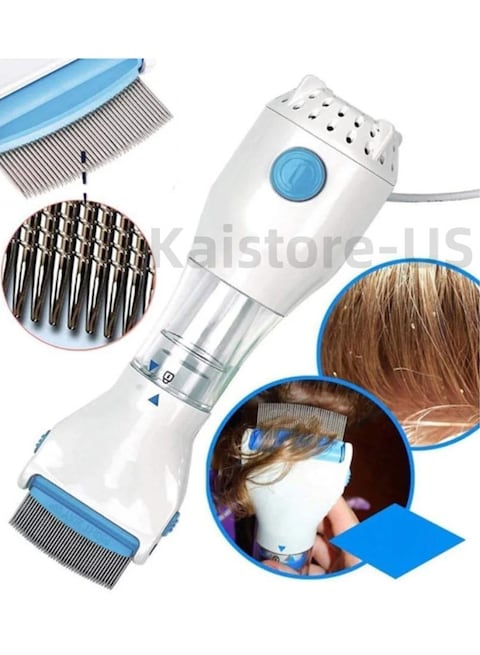 Electric Lice Vacuum Comb for Hair Treatment and Removal - Hair Cleaner (UK, 1PCS)