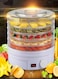 Food Dehydrator 350W 5-Layer Dried Fruit Dehydrator Machine 35-70&deg; Celsius Fruit Food Dryer with Five Floors for Fruit, Lemon Slices, Beef Jerky