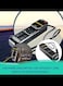 200W Mini Car Vehicle Inverter DC 12V to AC 220V USB Output High-power Power Inverter Small Car Special Edition &ndash; Black