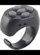 Bluetooth Remote Control, JX05S Ring Phone App Page Turner, 10M Control Scrolling Ring Clicker, Wireless Camera Shutter, for Photos Videos Mainstream APP (Black)