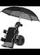 Universal Motorcycles Bicycles Umbrella Mobile Holder Waterproof Sunshade Phone Navigation Bracket Mini Cycling Stand Accessories