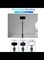 Tabletop Light Stand Clip with 1 / 4-inch Screw for Cameras LED Video Light and Ring Light