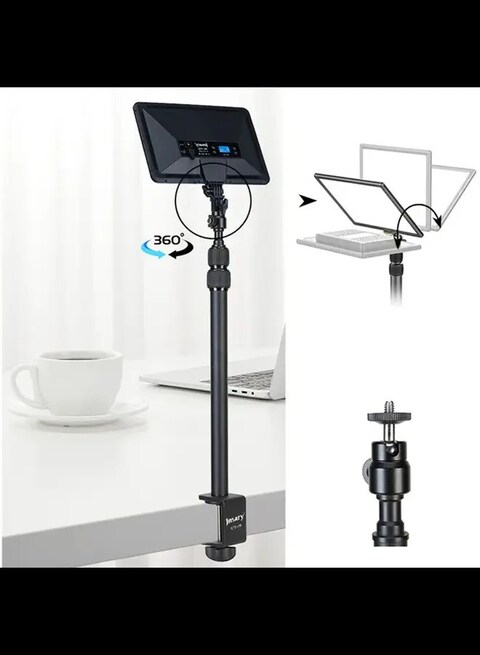 Tabletop Light Stand Clip with 1 / 4-inch Screw for Cameras LED Video Light and Ring Light