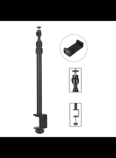 Tabletop Light Stand Clip with 1 / 4-inch Screw for Cameras LED Video Light and Ring Light