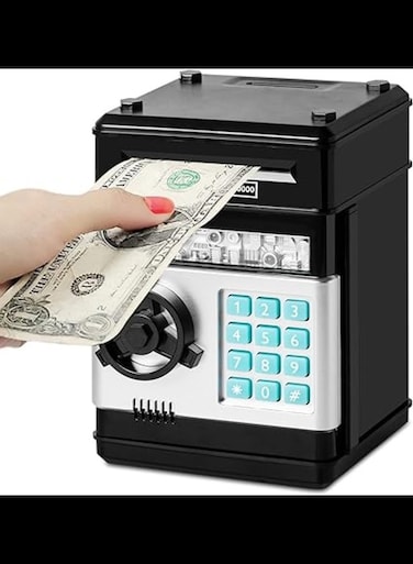 Bank for Kids Boys Girls Electronic ATM Bank for Real Money Kids Money Bank with Password Lock