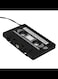 Auto Transmitter Cassette Tape Adapter for MP3/CD/DVD Player