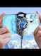 Portable Mobile Phone Radiator Semiconductor Radiator Temperature Second Gear Adjustable Phone Silver