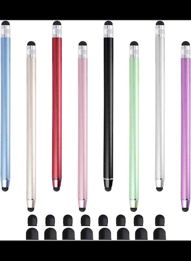 Stylus Pens for Touch Screens, High Sensitivity &amp; Precision Tablet Pen, Capacitive Stylus with 16 Replaceable Tips for All Universal Touch Screen Devices