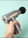 Radiotronics Portable Fascial Massage Gun Electric Percussion Pistol Massager Body Relaxation With LED Touch Screen 4Replaceable Massage Head