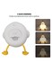Focket Duck Night Light, Silicone Dimmable Duck Lamp with Touch Control, Rechargeable LED Bedside Lamp, Breastfeeding, Kawaii Room D&eacute;cor