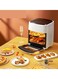 15L Air Fryer Oven, 1400W Electric Air Fryer, Family Rotisserie Oven with Digital LCD Touch Screen,6-in-1 Presets for Baking, Roasting, Dehydrating