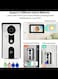 HANDS 7'' TFT LCD Wired Video Intercom System WiFi Indoor Monitor HD 1080P Outdoor Camera Tuya Motion Detection Night Vision 2-Way Audio 12pcs Keyfobs Included