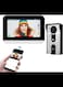 HANDS 7'' TFT LCD Wired Video Intercom System WiFi Indoor Monitor HD 1080P Outdoor Camera Tuya Motion Detection Night Vision 2-Way Audio 12pcs Keyfobs Included