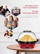 Popcorn Machine, 6 Quart/24 Cup Fast Heat up Popcorn Popper Machine, Electric Nonstick Hot Oil Popcorn Maker with Stirring Rod