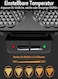 Waffle iron for cake, 1200 W waffles waffle iron, two, double non-stick coating, waffle maker, waffle iron for classic heart waffles, black