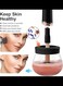 Makeup Brush Cleaner and Dryer Machine, 2-in-1 Electric Cosmetic Automatic Brush Spinner with 8 Size Rubber Collars