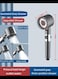 Radiotronics High Pressure Handheld Shower head with filters-3 Spray Mode & Detachable Spray Gun Mode,with Scalp Massager Shampoo Brush