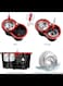 Spin Mop and Bucket Set Floor Mop Home Cleaning, with 2 Microfiber Mop Head, Adjustable Stainless Steel Handle