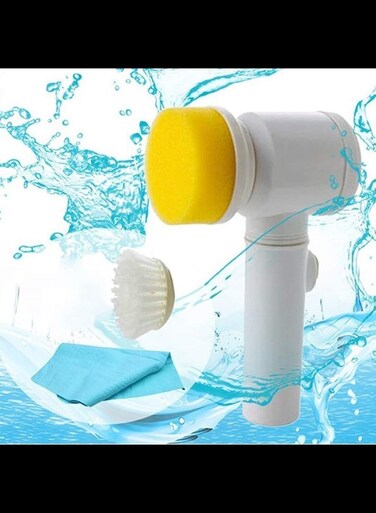 Digital House 5 in 1 Magic Brush Electric Magic Brush Multifunctional Magic Brush with 2 Brush Heads Charging Cord