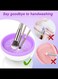 Purple Electric Makeup Brush Cleaner Machine, Windspeed Silicone Brush Cleaner Machine Beauty Blender Cleanser For Beauty Makeup Brushes,Gifts for Your Girls